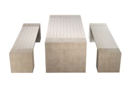 Kōtare Table & Chairs - Side View